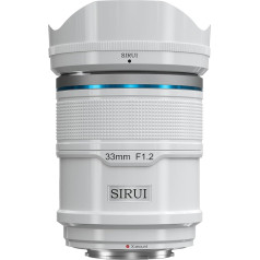 SIRUI Sniper 33 mm Autofocus Lens, F1.2 Wide Angle APS-C Camera Lens, X Mount Lens for X-H2s, X-T5, X-M5, X-S20 (X Mount, White)