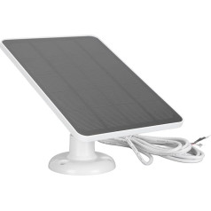 10W Solar Panel Charger, Compatible with Google Nest Camera, Adjustable Mount, Solar Panel Charging for Doorbell 3 4plus, for Video Doorbell 2 3+, 9.8 Feet Long Cable