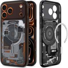 Spigen Korpuss iPhone 17 Pro MagSafe Ultra Hybrid Zero One - melns