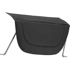 Sharplace Extended Footrest Extended Seat Pedal Pushchair Accessories Pushchair Leg Rest Extension Footrest Seat Board Foot Support for AER+/AER Child Children Prams 35 x 24 cm Black