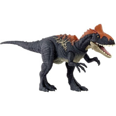 Jurassic World Camp Cretaceous Sound Strike Cryolophosaurus Medium-size Dinosaur Figure, Strike Action, Sounds, Movable Joints, Ages 4 Years Old & Up