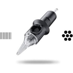 Cheyenne Tattoo Needle Modules Liner 0.30 TX Capillary Cartridges – Pack of 20 (7-Liner-tx)