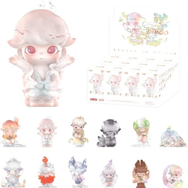 POP MART DIMOO Shapes in Nature Series Figures Anime Action Figures Collectible Figures Collector Art Toy Toy Figures Gift Whole Set