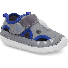 Stride Rite Unisex Baby Soft Motion Splash Water Shoe, Grey Shark, 3 Infant, Grey Shark