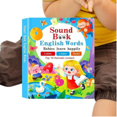 Generisch Sound Books- Toddler Books with Sound, Electronic Educational Learning Toys for Kids Boys Girls | Sensory Development Games for Early Speech Training Preschool Classroom Home Reading