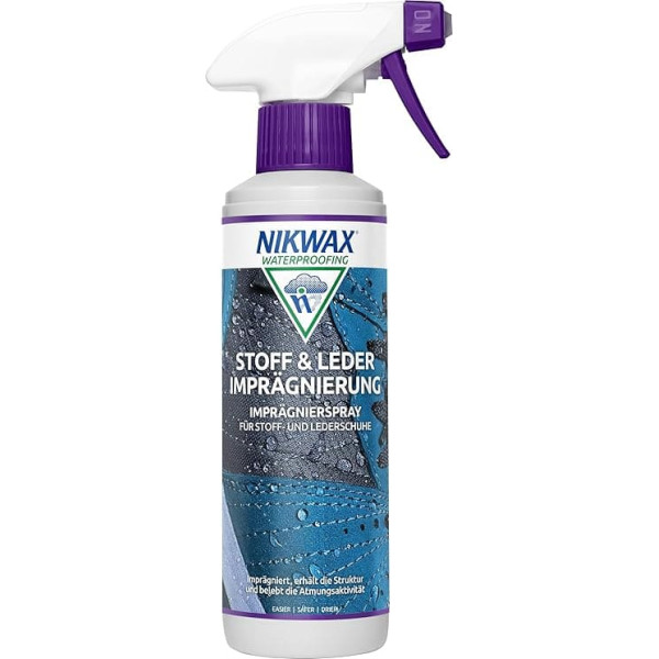 Nikwax Fabric & Leather Waterproofing Shoe Impregnation Clear 300ml