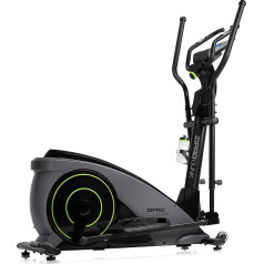 Zipro Crosstrainer Dunk, Ellipsentrainer bis zu 150 kg, Crosstrainer für Zuhause, Cardio Trainingsgerät, Exercise Machines, Heimtrainer, 16 Widerstandsstufen