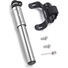Kleine Fahrräder Pumpen Fahrräder Reifenpumpen für Reifen, Hochdruck-Fahrradfüller mit Standard-Fahrradventil für Bälle