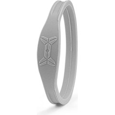 Generisch Kniestütze, elastisches Band, Fester Schutz, Silikon-Patella-Gürtelschutz, stoßdämpfende Flexible Klammer(Gray)