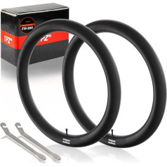 1PZ F3I-264 Bicycle Inner Tube 26x4.0 Schrader Valve SV32 Compatible with Large Tire MTB Mountain Bike Snow Bike Bicycle (Pair) Heavy Duty Inner Tube 26 x 1.38 10.22 x 1.62 Inch