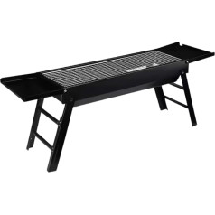 Zusammenklappbarer Grill | Zusammenklappbarer Ofen,Barbecue Grill Mit Seitlichen Ablageflächen - für Garten, Camping, Balkon, Kochen, Picknick, Reisen, Hinterhof, Terrasse
