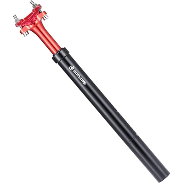Boenoea Seat Post Sprung 27.2 mm 28.6 mm 30.4 mm 30.9 mm 31.6 mm Bicycle Suspension Seat Post with 400 mm Length for MTB BMX Road Bike City