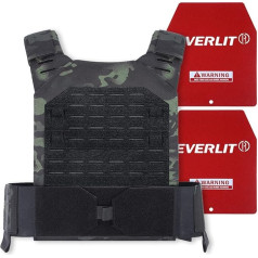 EVERLIT Adjustable Weighted Vest 14 Lbs/ 20 Lbs, Weight Included, for Body Weight Training Fitness Workout Running for Men Women