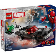 marvel super varoņi 76309 zirnekļcilvēks pret venomu muskuļu auto