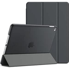 JETech Case for Apple iPad Air 2 (Not for iPad Air 1st Edition), Smart Cover Auto Wake/Sleep, Dark Grey