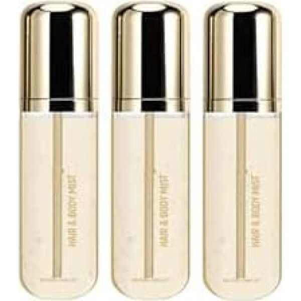 Vanilla Body Spray for Women - Lightweight, Long-Lasting Hair and Body Spray with Vanilla Essential Oil, Nourishing and Moisturising, Refreshing Fragrance for All Skin Types (3 Pieces)