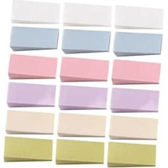 BESTYASH 48 Pieces Nail Art Sponges Makeup Sponges Cosmetic Sponges Colour Gradient Nail Sponges for Dry and Wet Nails for Professional Nail Designers and Beginners