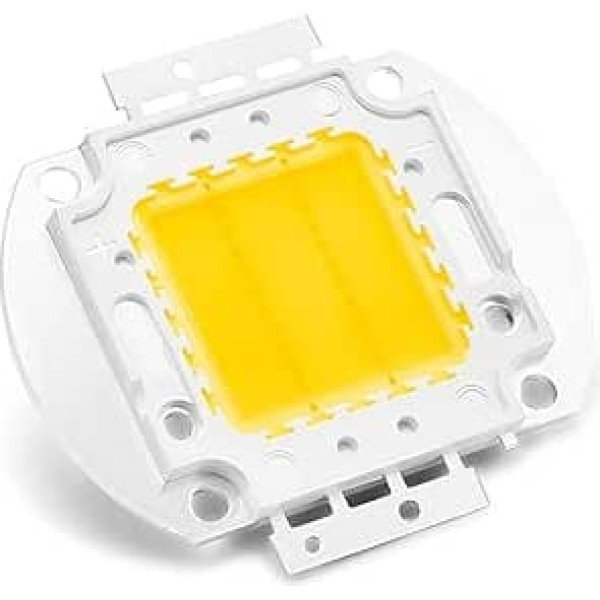 1PC 50W Red High Power Led Chip Light Bead Cob Bright Floodlight Bulb