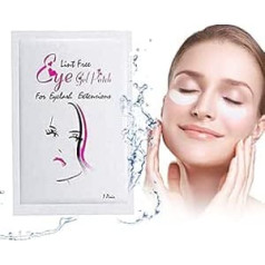 RZJZGZ 100 Pairs Eyelash Extension Gel Pads Lint Free for False Eyelashes Eyelash Extensions Makeup Eye Gel