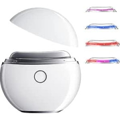 EMS Gua Sha Electric Face Massager Gua Sha with Vibration and Heating, Face Shaping Tool with Red, Purple, Blue and Coloured Lights, for Face, Anti-Wrinkle, Anti-Aging