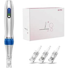 Ultima Microneedling Pen - Derma Pen Rechargeable, Durable, Precise Result, Convenient to Carry for Home Use, for Travel, with 9 Types of Replacement Cartridges, 12/24/36 Pin
