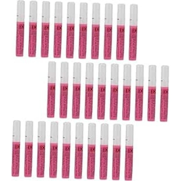 30 Pieces Nail Art Sticky Glue T Quick Binding Nails Glue for Rhinestone Beads Gemstones