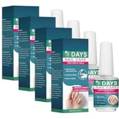 3-Tage Nagelpflege öl Nagelöl 15ml, Nail Care with Keratin Amino Acid Formula, Cuticle Nail Pusher, Stärkung & Feuchtigkeit, Sichere Inhaltsstoffe, Tägliche Stärkende Pflege (1 Stück)