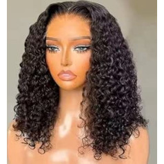 larima 200% Density Curly Mongolian Human Hair 13x4 HD Lace Wigs Front Wigs Glueless with Baby Hair C