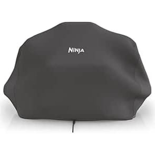 Ninja XSKCOVER Premium Outdoor Cover Compatible Wood Fire Grills (OG700 Series), Water Resistant, Non-fading Fabric, Lightweight, Black, 19 x 24 x 100 Feet