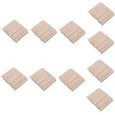Healeved Pack of 1000 Orange Wood Sticks Cutile Nailing Tool Manicure Accessories Nail Art Sticks Tea Light Kit Wooden Sticks Orange Wooden Stick for Nails Cuticle Pusher Made of Wood Bamboo