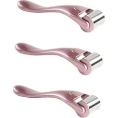 POPETPOP 3-Piece Face Massage Roller Ice Roller Face Roller for Skin Care Handle Design Soothing Agent for Allergic Skin