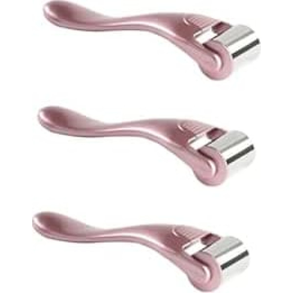 POPETPOP 3-Piece Face Massage Roller Ice Roller Face Roller for Skin Care Handle Design Soothing Agent for Allergic Skin