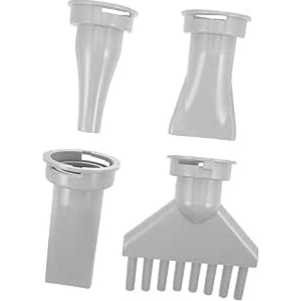 4 Piece ABS Hair Dryer Attachment with Comb Flat Nozzles Precise Airflow Control for Gentle Pet Drying Durable Plastic Replacement Nozzle Easy to Change and