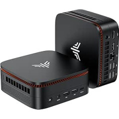 NiPoGi Essenx E1 Mini PC W-11 Pro Intel Alder Lake N95 (Upgraded N100) 16GB RAM 1TB M.2 SSD, Mini Desktop PC 4K @ 60HZ UHD Dual Display HDMI + DP 1.4/Dual Band WiFi/Bluetooth/RJ45/VESA