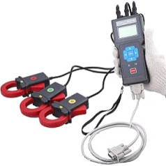 Digitale Stromzange ETCR8300B Dreikanal-Leckage-Klemm-Tester-Messgerät hoher Genauigkeitsstromüberwachungsrecorder-Upgrade