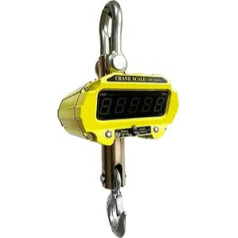 Digital Hanging Scales, Digital Crane Scale, High Resolution Heavy Duty Travel Suitcase Luggage Weight Scale, LED Full Screen Hanging Hook Scale