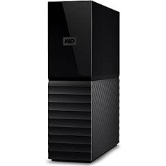 WD 26TB My Book Desktop External Hard Drive, USB 3.2 Gen 1, exFAT, SuperSpeed USB-A Cable, Password Protection, Backup Software, Formatted for Windows and MacOS - Black
