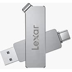 Lexar JumpDrive Dual Drive D30c USB 3.1 Type-C, Capacity 128 GB