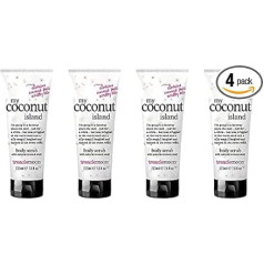 Treacle Moon Body Scrub, 225 ml, Pack of 4 (My Coconut Island)