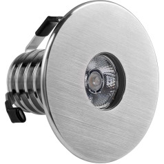 LED‑Bodeneinbauleuchte 7W, Abstrahlwinkel 10°, 230V, warmweiß 3000K
