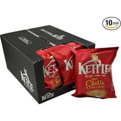 Kettle Chips Sweet Chilli & Sour Cream Hand Fried Kettle Chips 10 x 130g