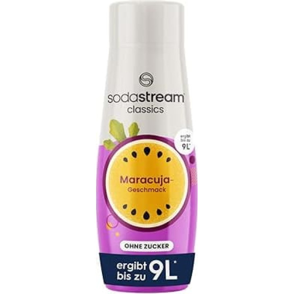 SodaStream Zeros Passion Fruit Flavour Drink Mix 440ml