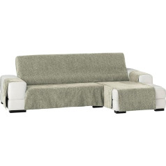 Eysa Dream Non-Elastic Chaise Longue 240 cm Right, Front View, Color 31-Mink, Chenille 37 x 9 x 29 cm