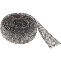 Strass Pailletten Verzierungen mit Kristallapplikationen – ein tolles Geschenk für Modebegeisterte, Taschen und andere DIY Projekte. Applikation für Brautkleider und Schärpen.