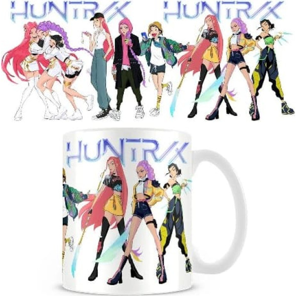 Kids Euroswan Keramikas krūze 325ml k-pop dēmonu mednieki huntrix