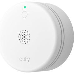 eufy Smoke Sensor, IP65, Compatible with HomeBase, App Control, HomeBase Required