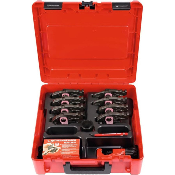 ROTHENBERGER Press jaw set, 1/4 inch - 1-1/8 inch working range diameter, 1000001989, press jaw, press machine, press jaw set