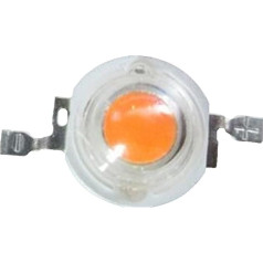 100pcs 3W high Power led Lamp Beads Plant Grow Light Bulb Full Spectrum 400-840nm Chip 3-3.6V 500-700mA 260-280LM