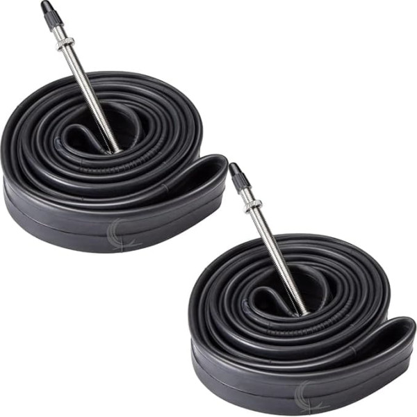 Contrast 700 x 23c Road Bike Inner Tubes Presta 60mm Valve ETRTO 622-23 (Pair)