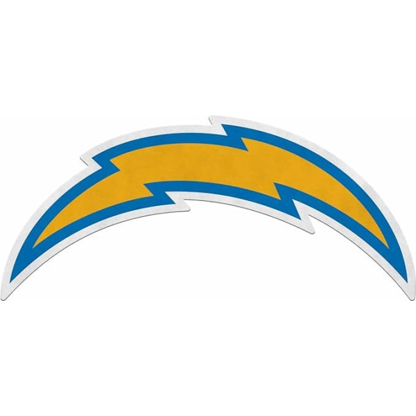 Rico Industries NFL Football Los Angeles Chargers Primary Shape Cut Bunting - Home & Living Room Decor - Soft Felt EZ Hanging